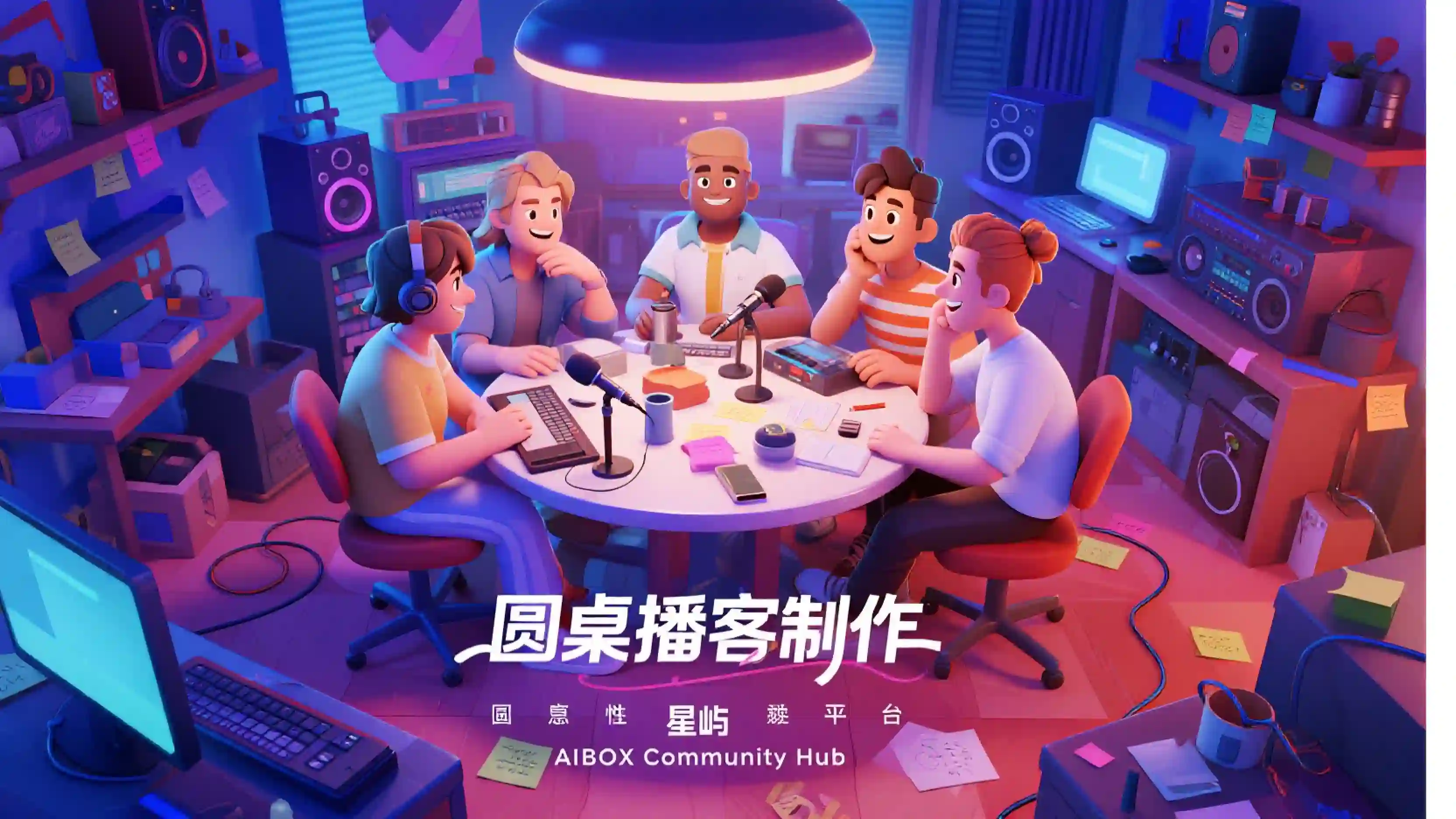 圆桌播客制作技能