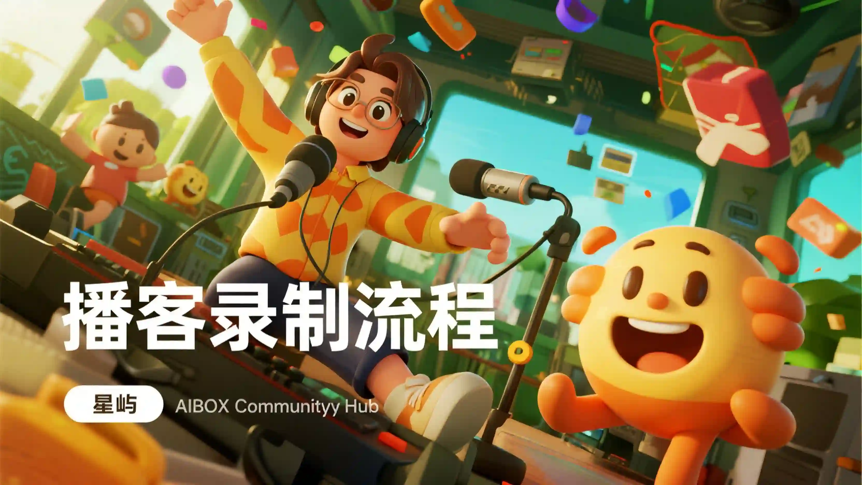 播客录制流程技能