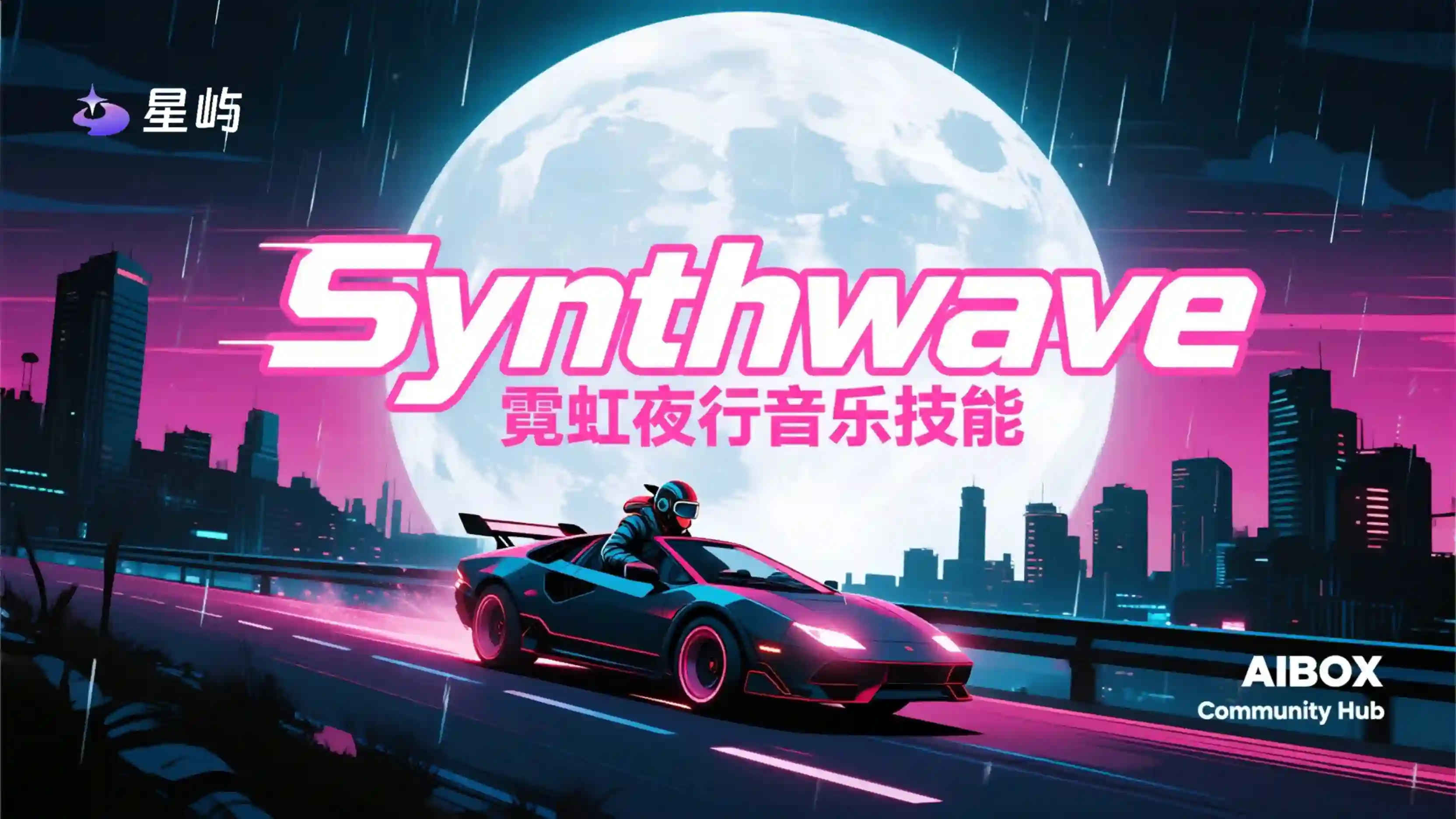 Synthwave 霓虹夜行音乐技能