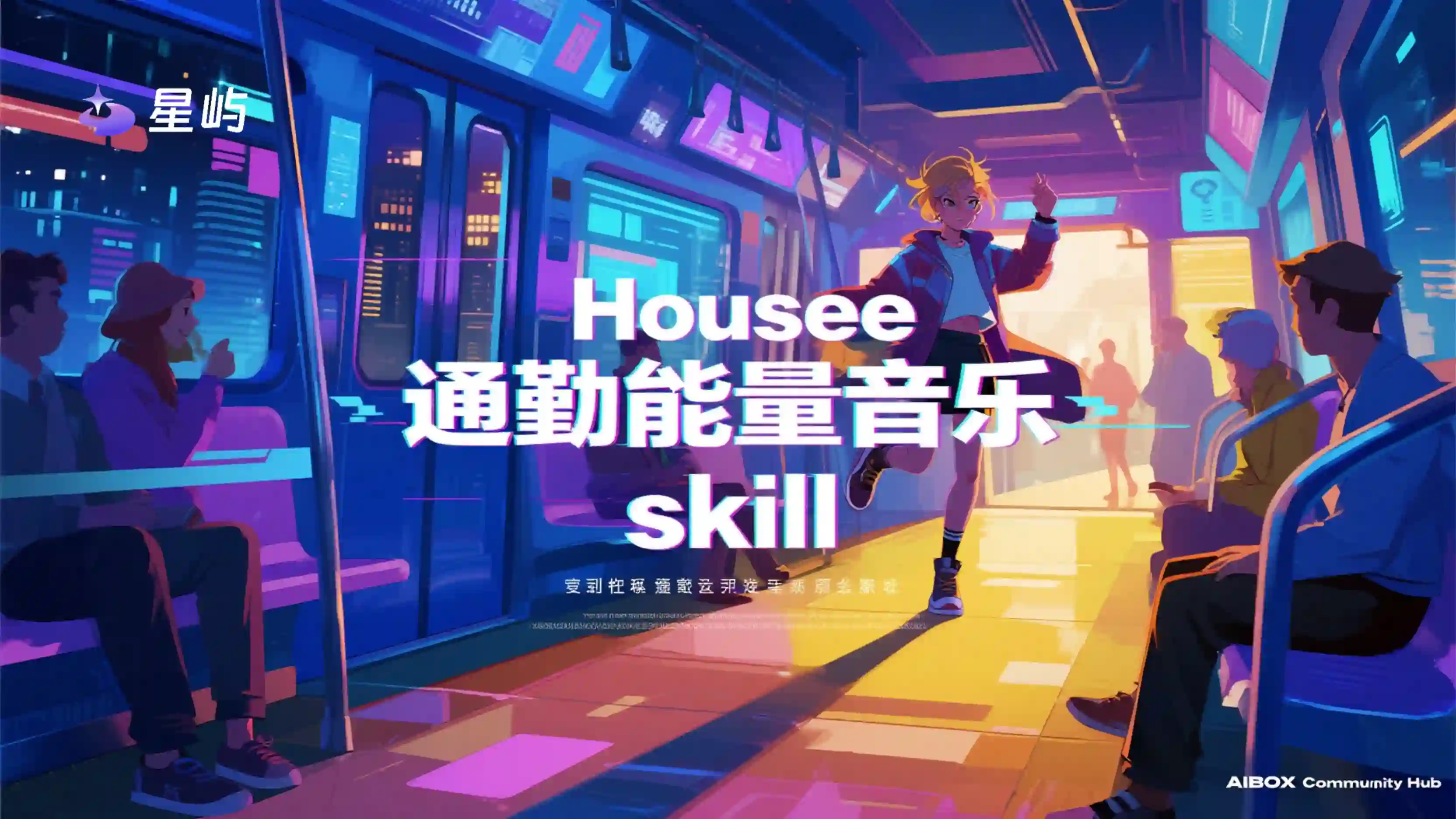 House 通勤能量音乐技能