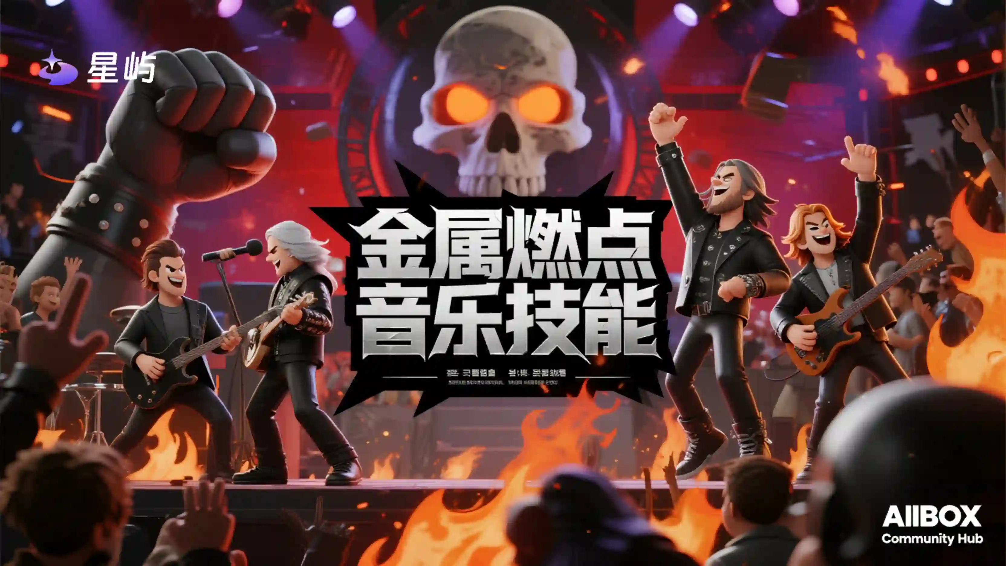 金属燃点音乐技能