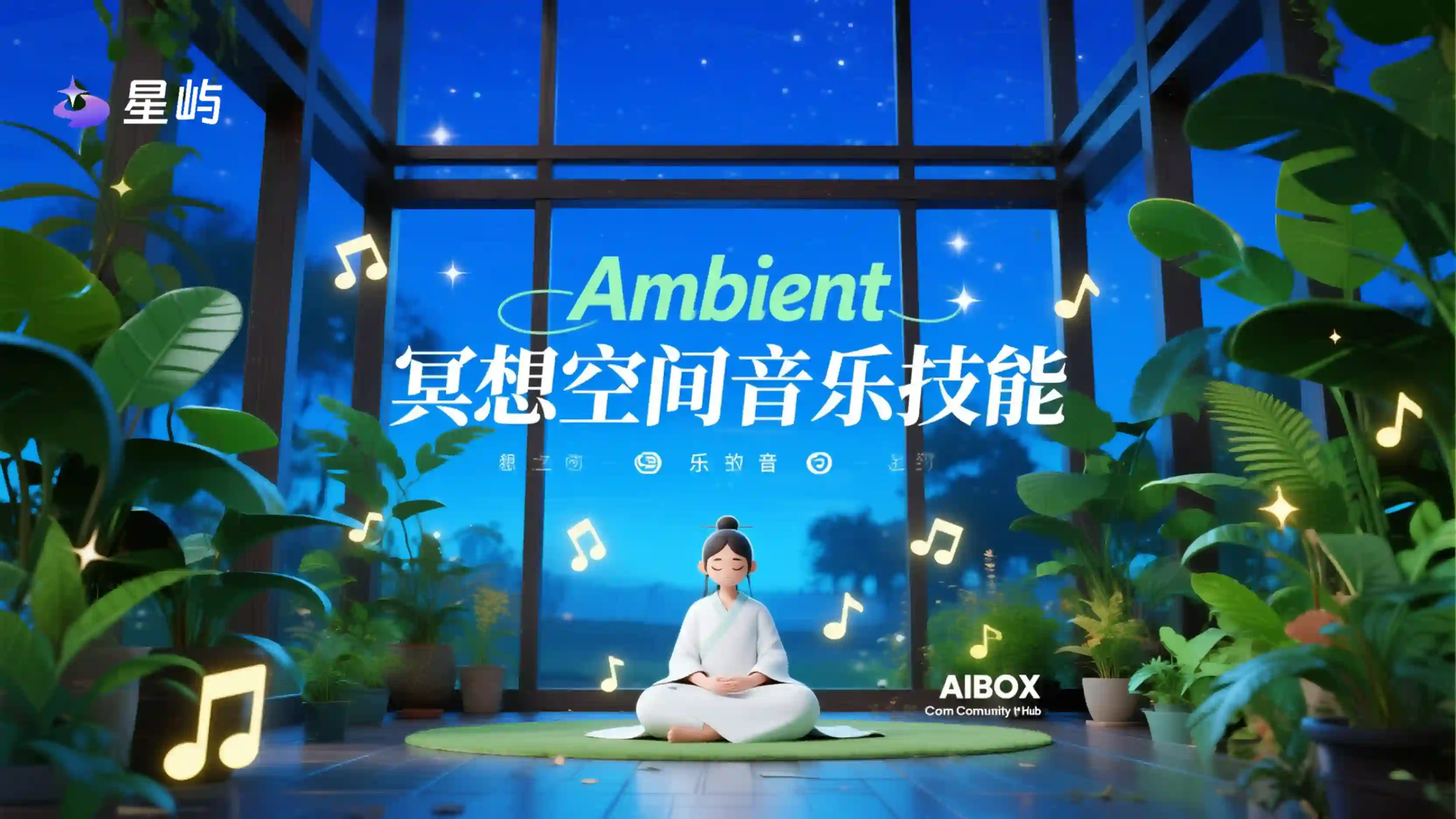 Ambient 冥想空间音乐技能