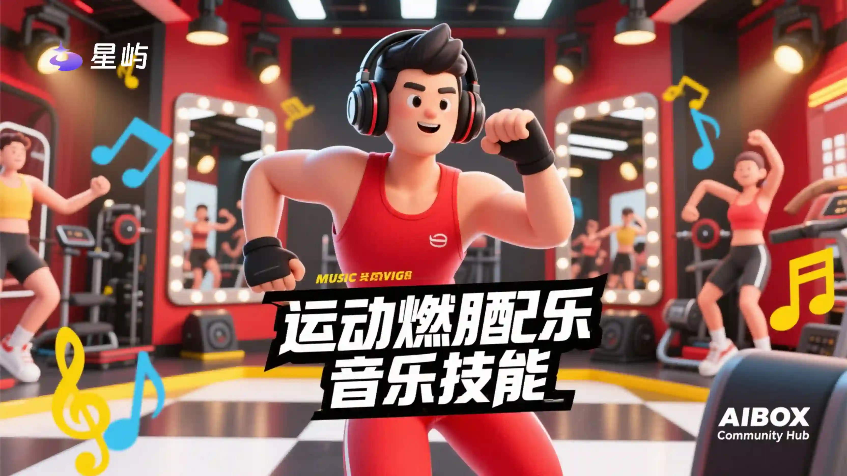 运动燃脂配乐音乐技能
