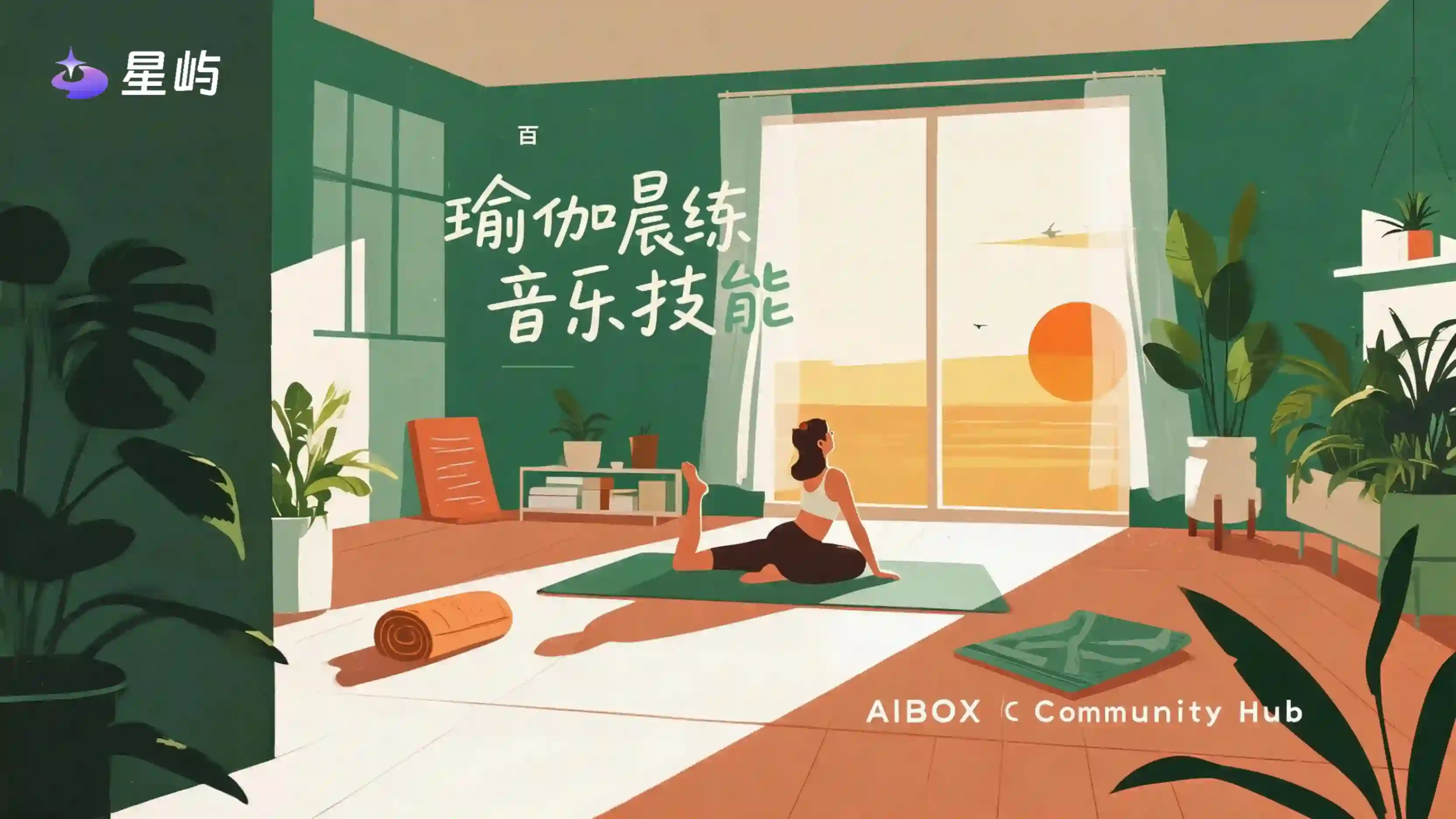 瑜伽晨练音乐音乐技能