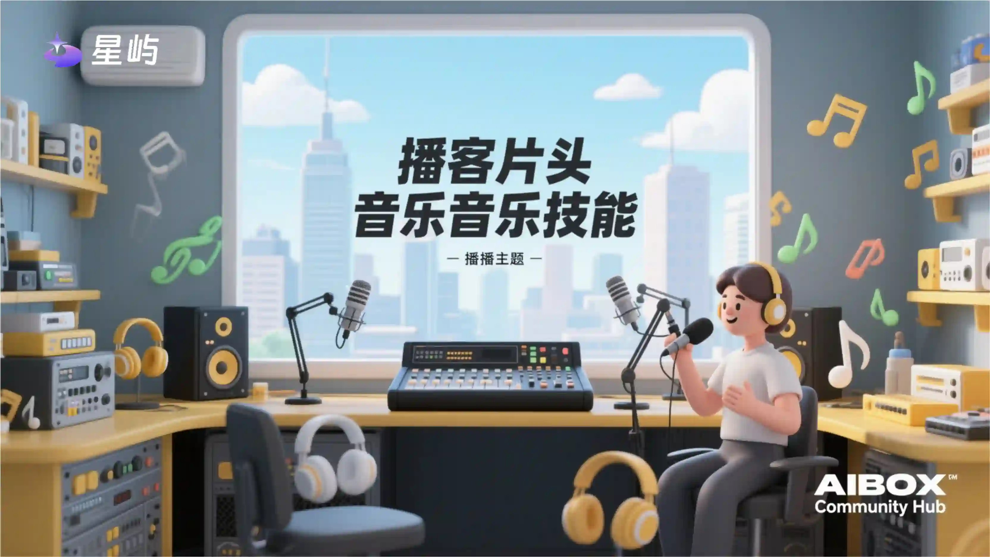 播客片头音乐音乐技能