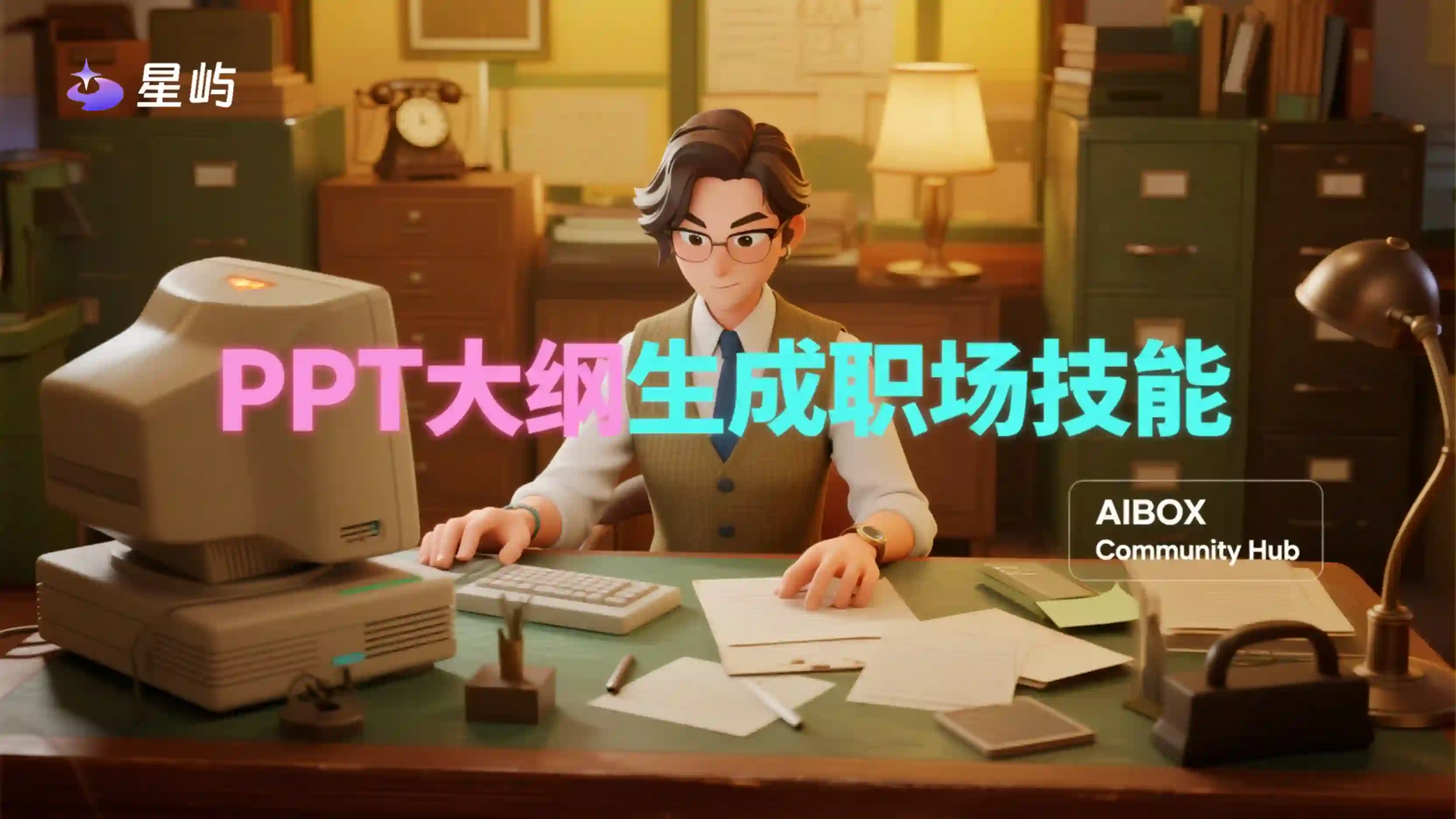 PPT 大纲生成职场技能