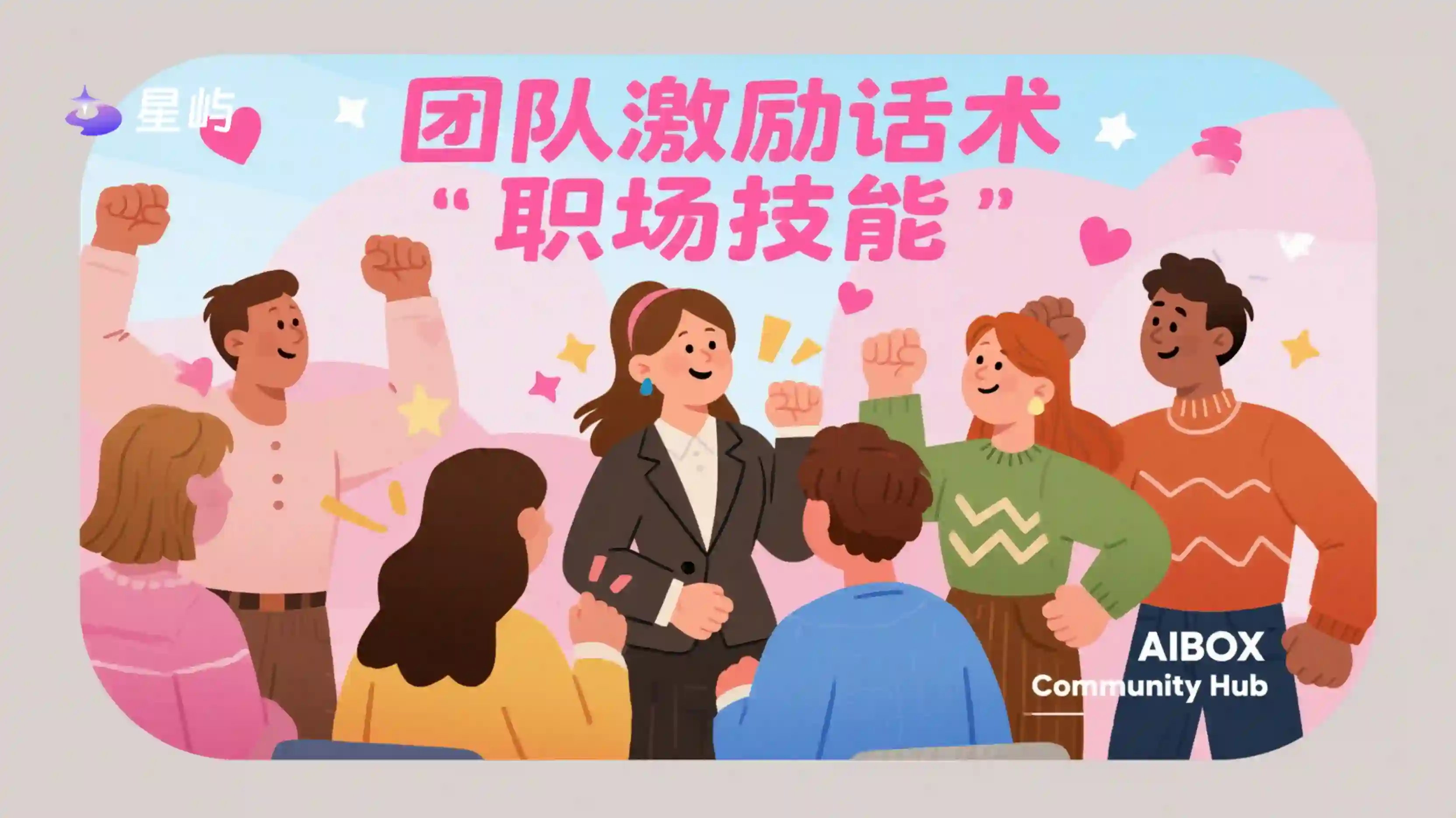团队激励话术职场技能