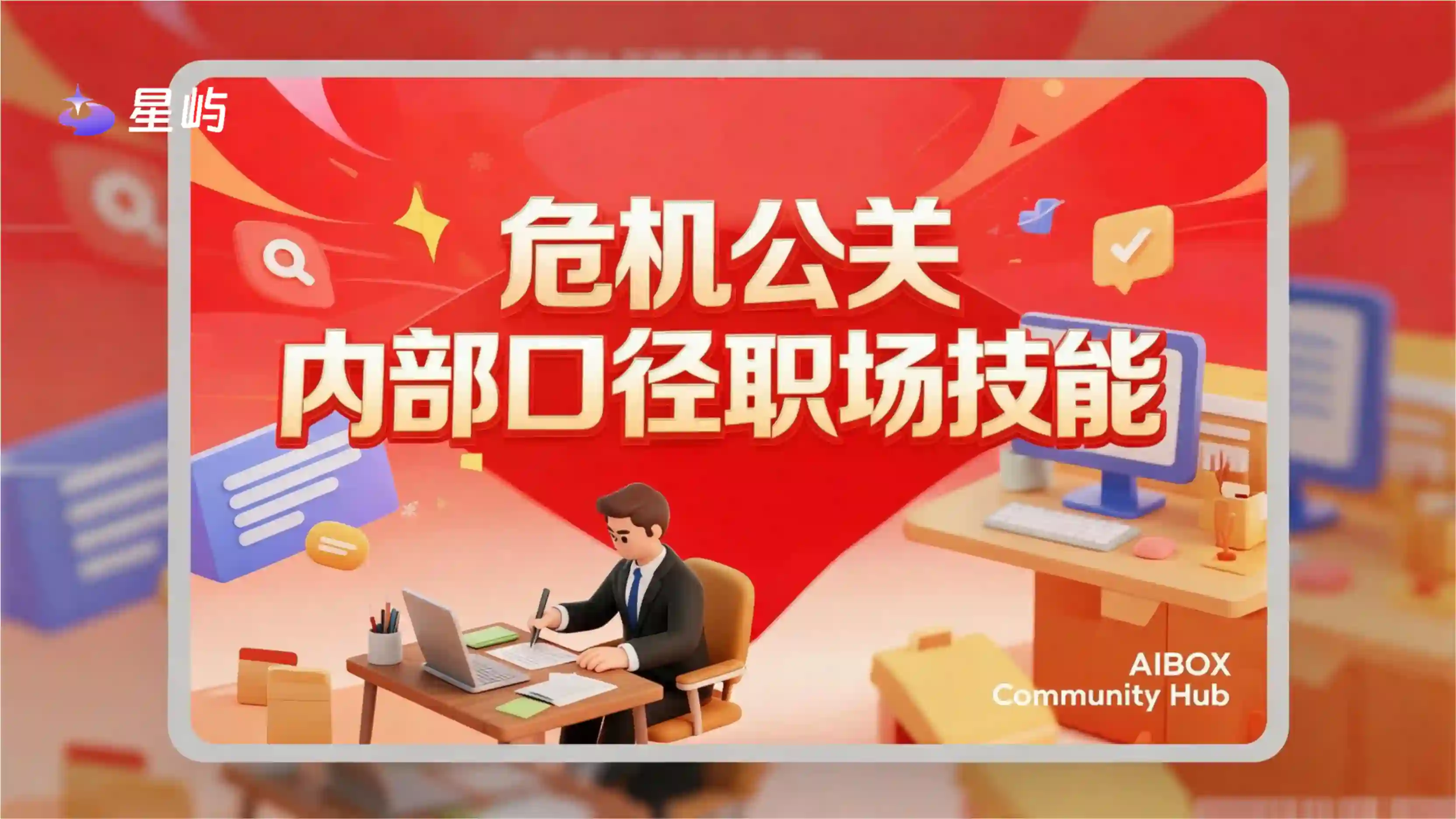 危机公关内部口径职场技能