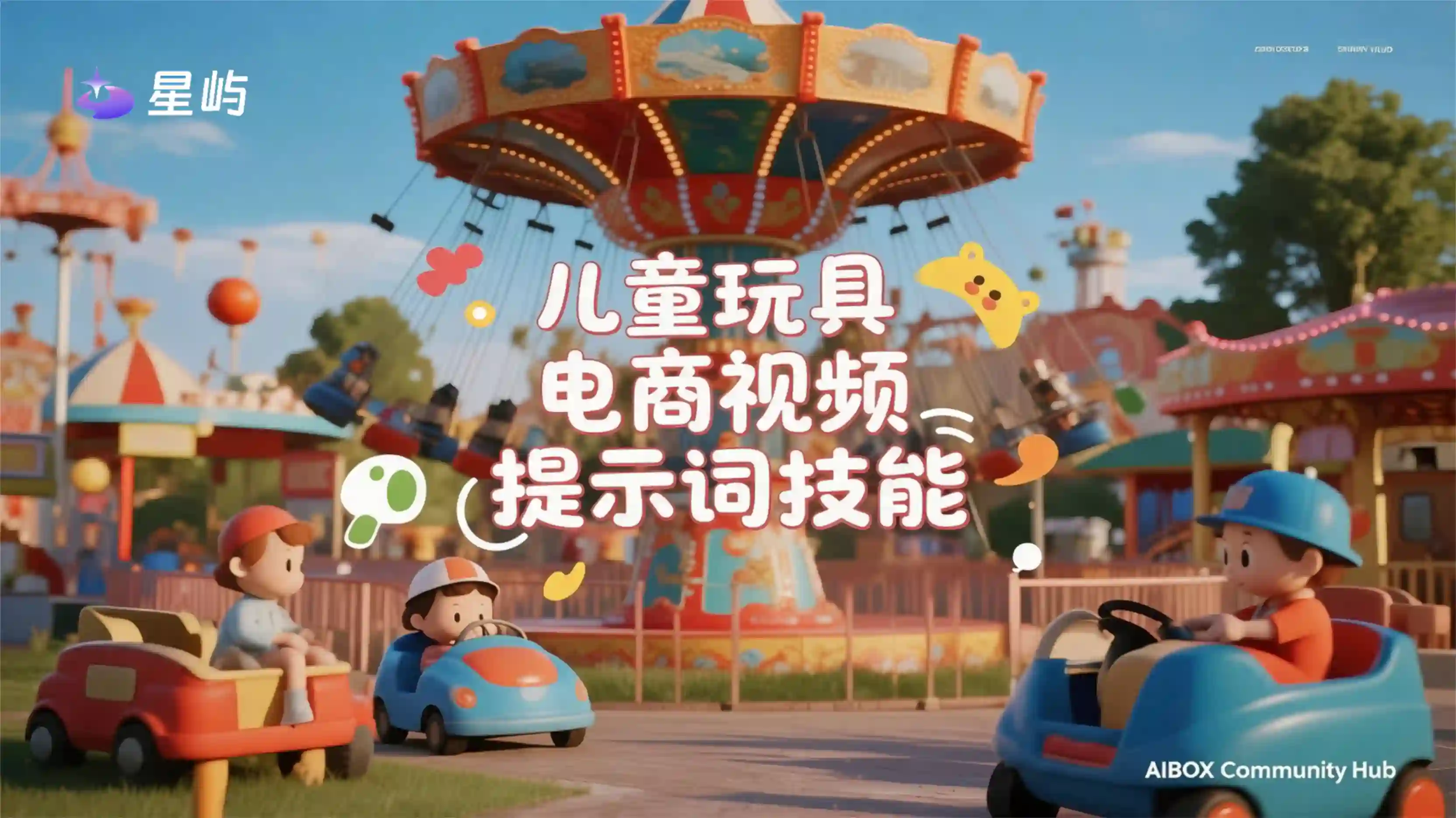 儿童玩具电商视频提示词技能