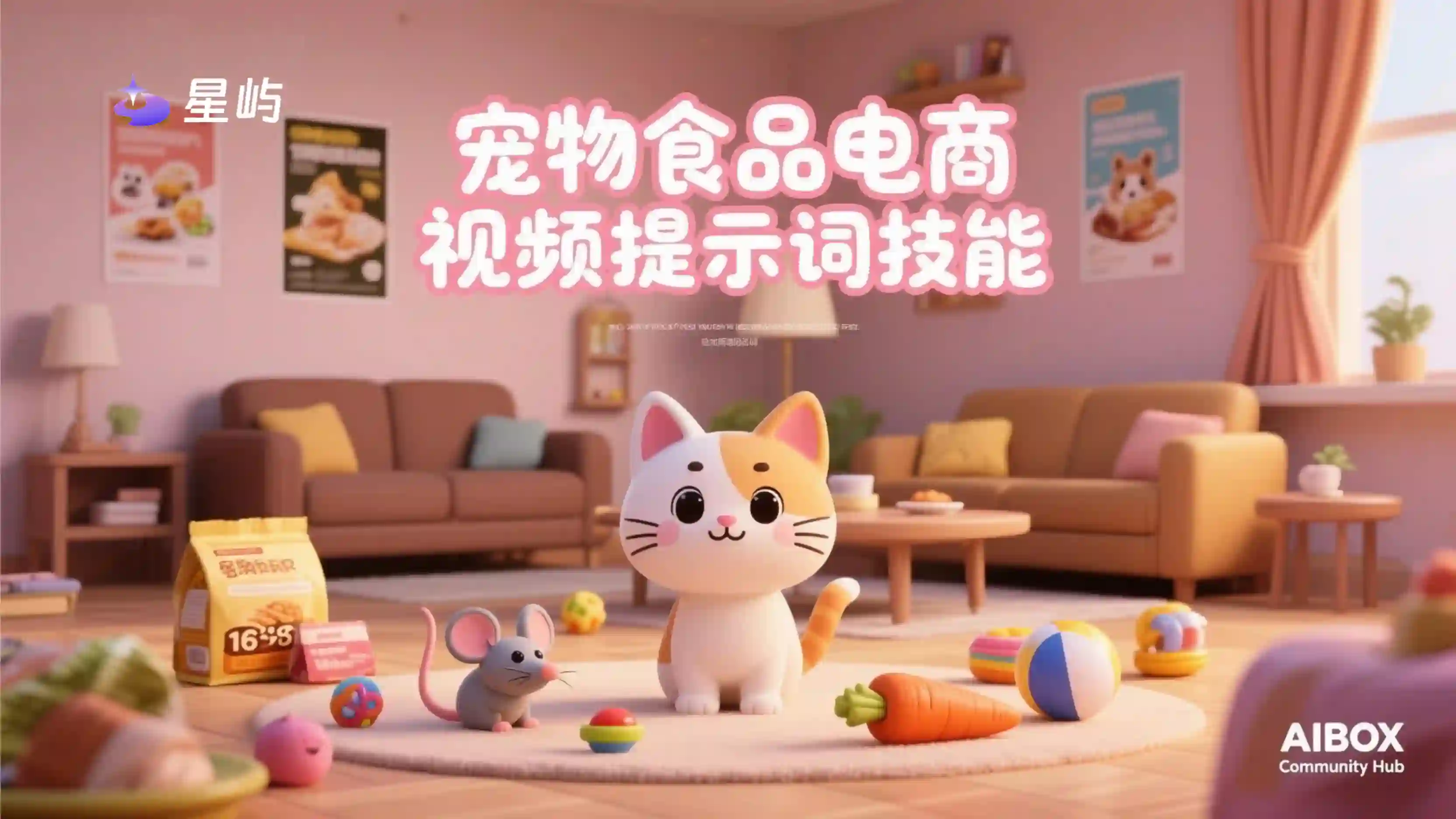 宠物食品电商视频提示词技能