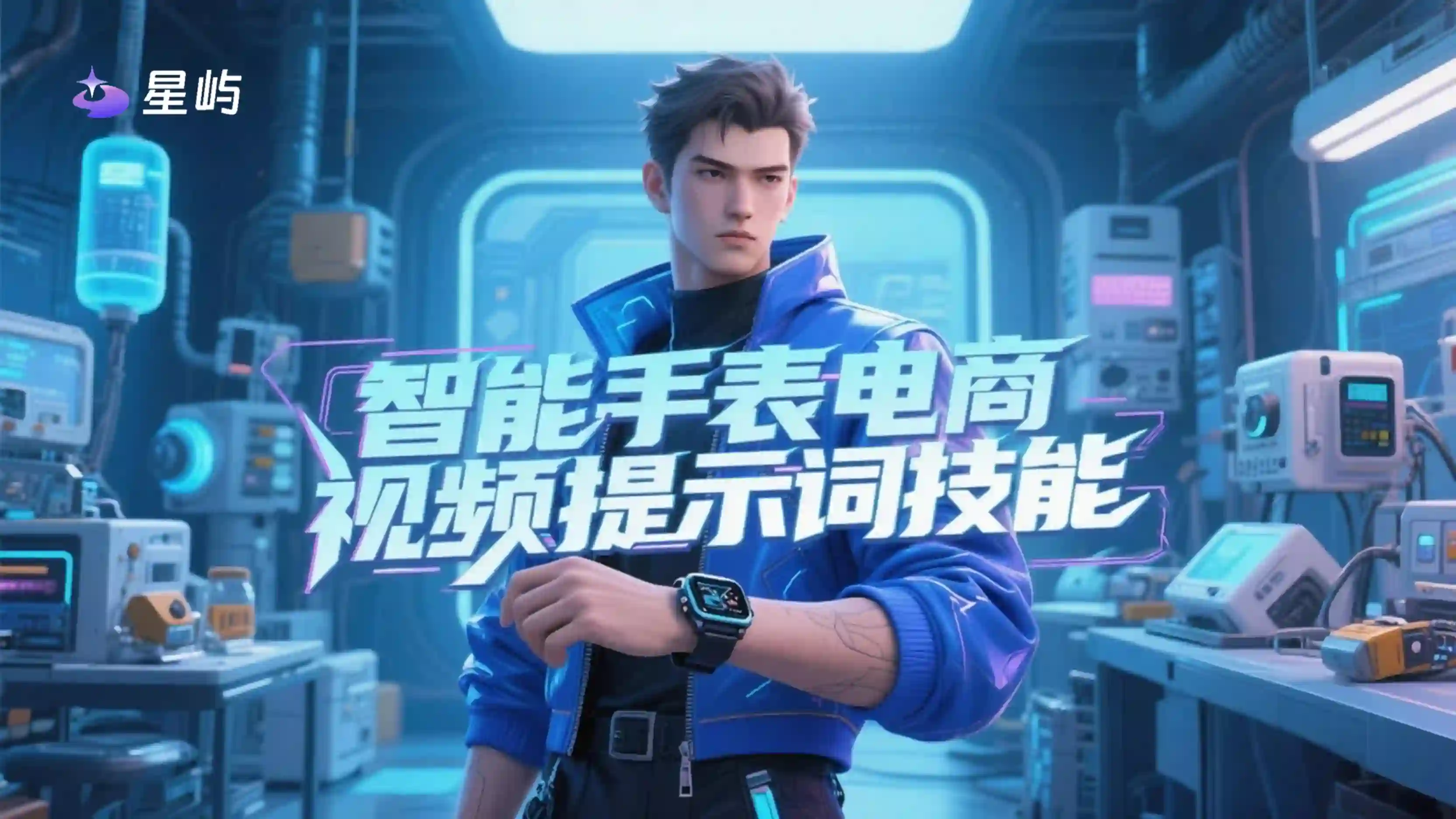 智能手表电商视频提示词技能