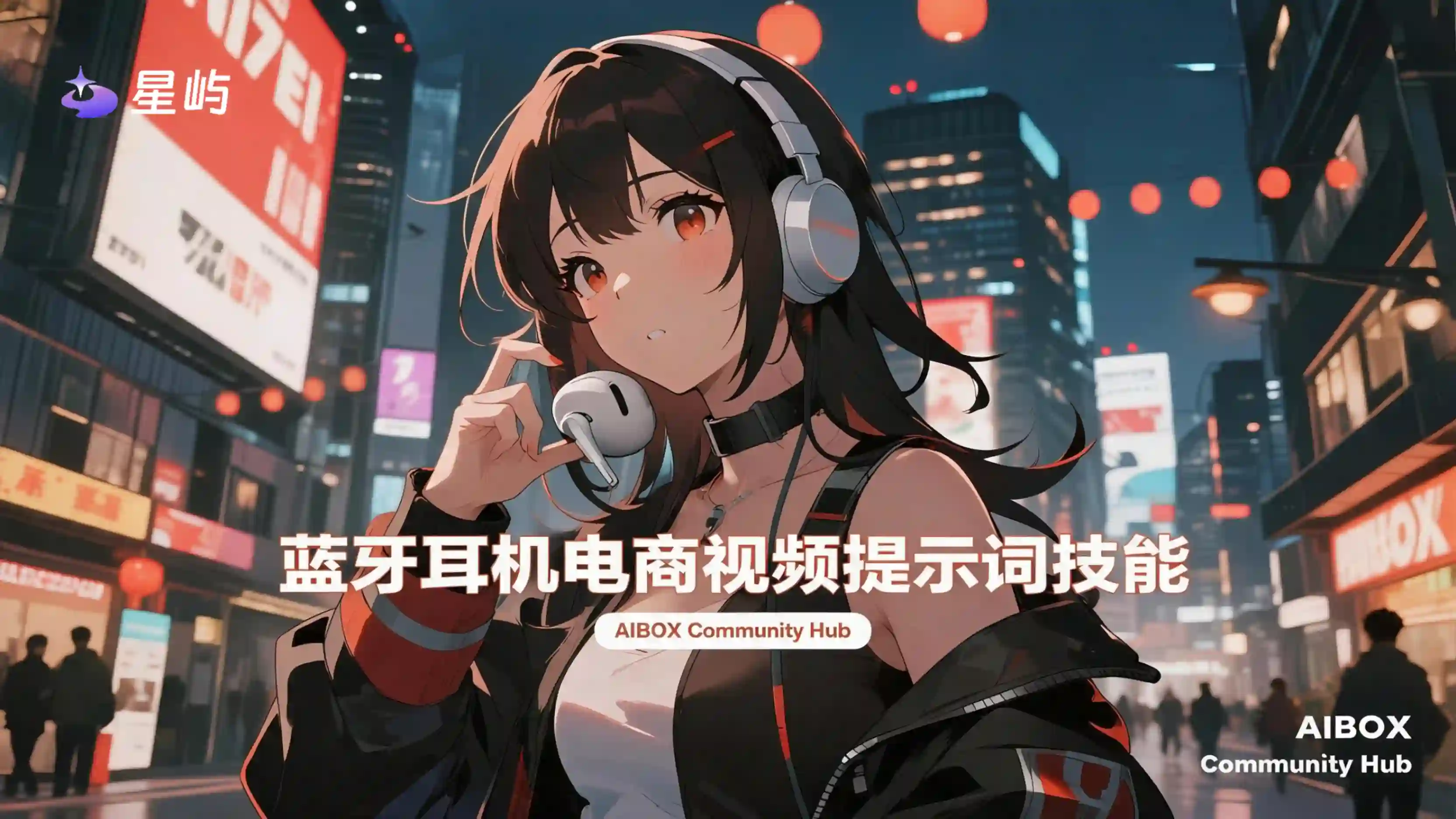 蓝牙耳机电商视频提示词技能