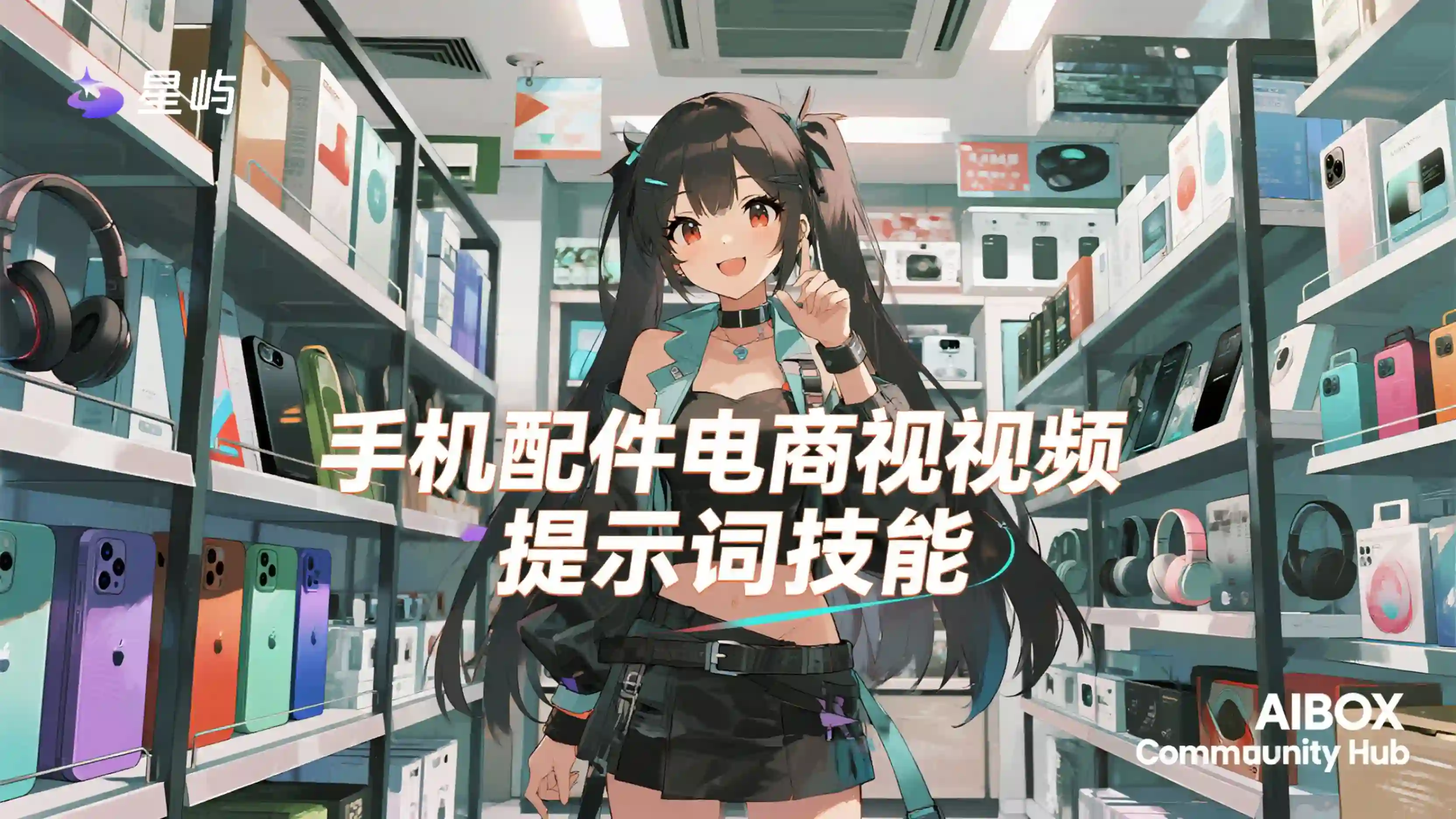 手机配件电商视频提示词技能