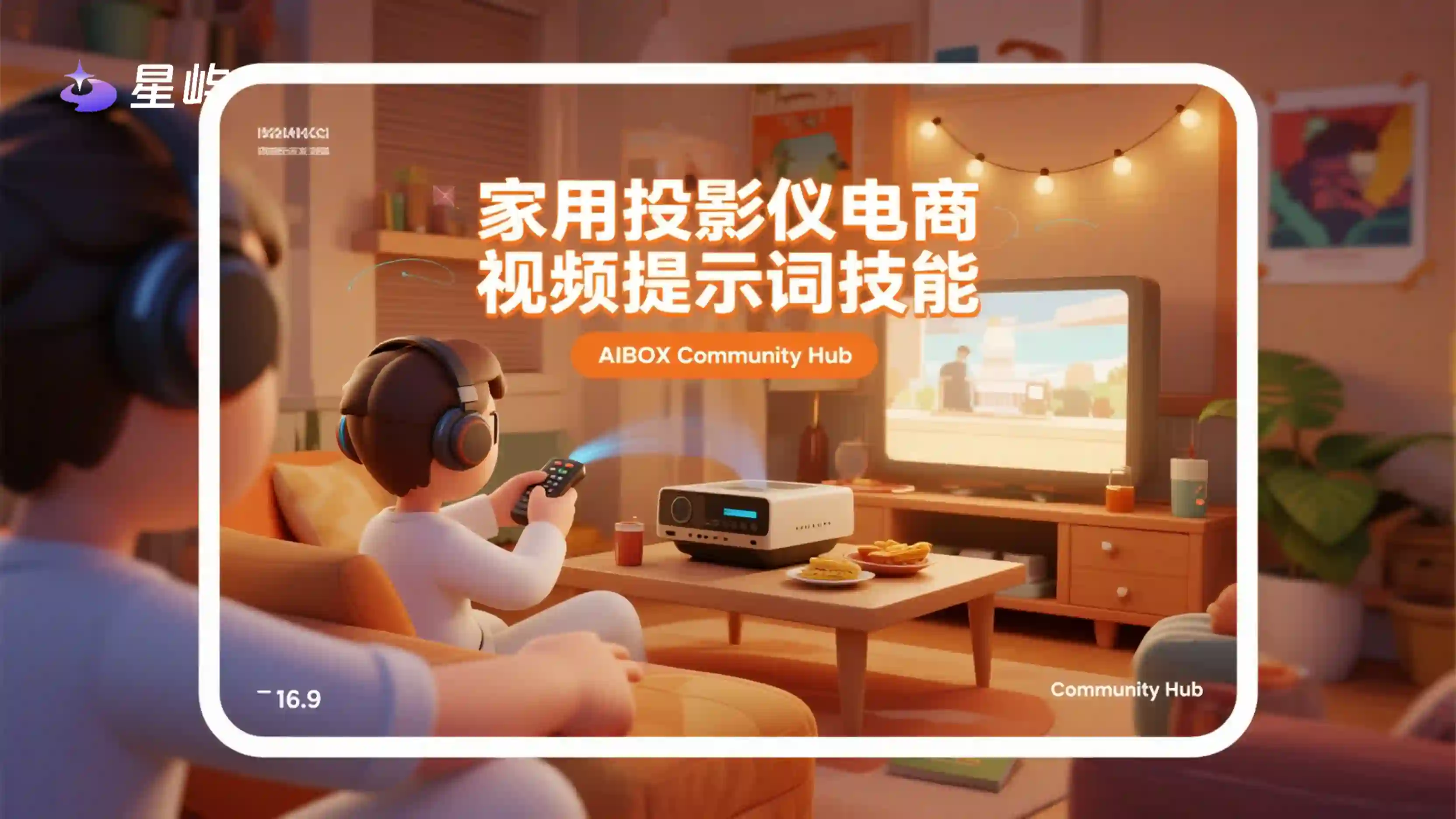 家用投影仪电商视频提示词技能