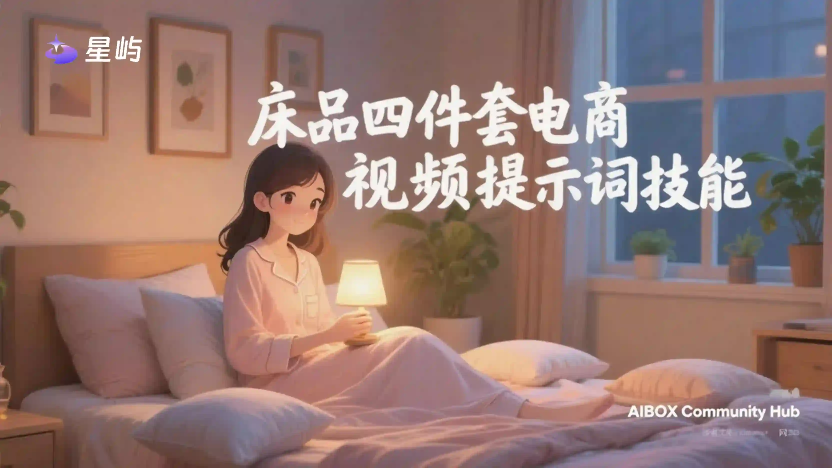 床品四件套电商视频提示词技能