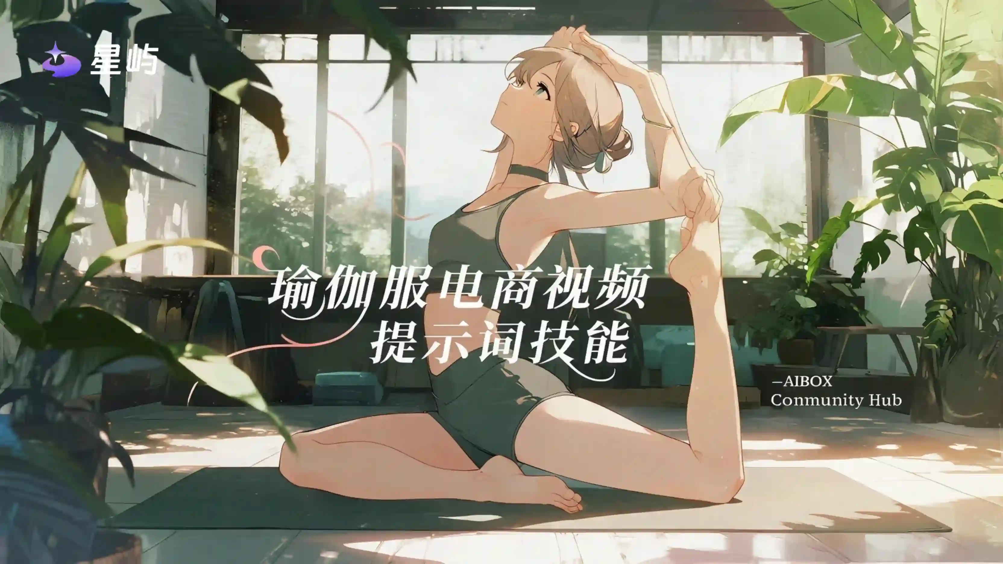 瑜伽服电商视频提示词技能
