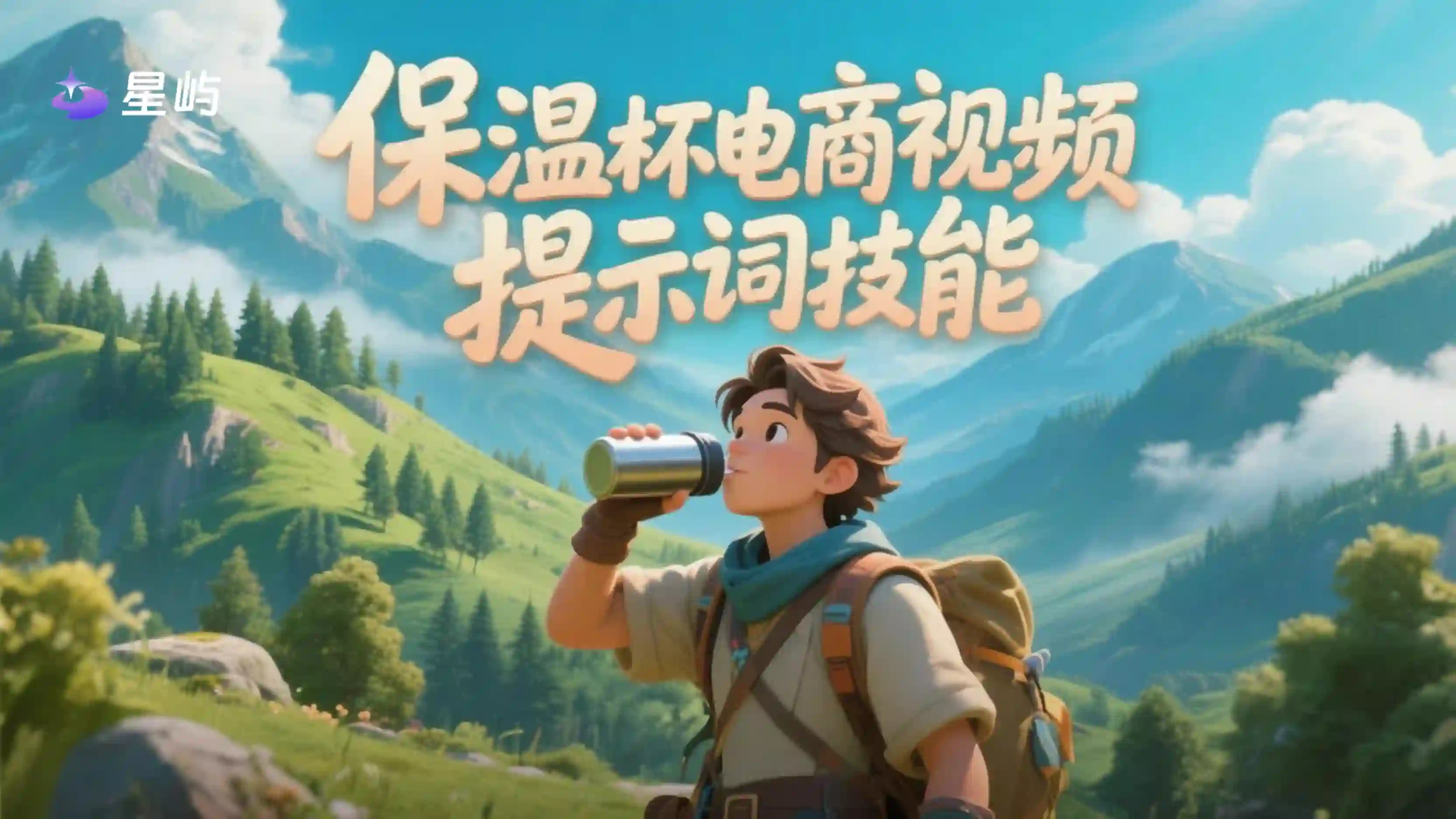保温杯电商视频提示词技能