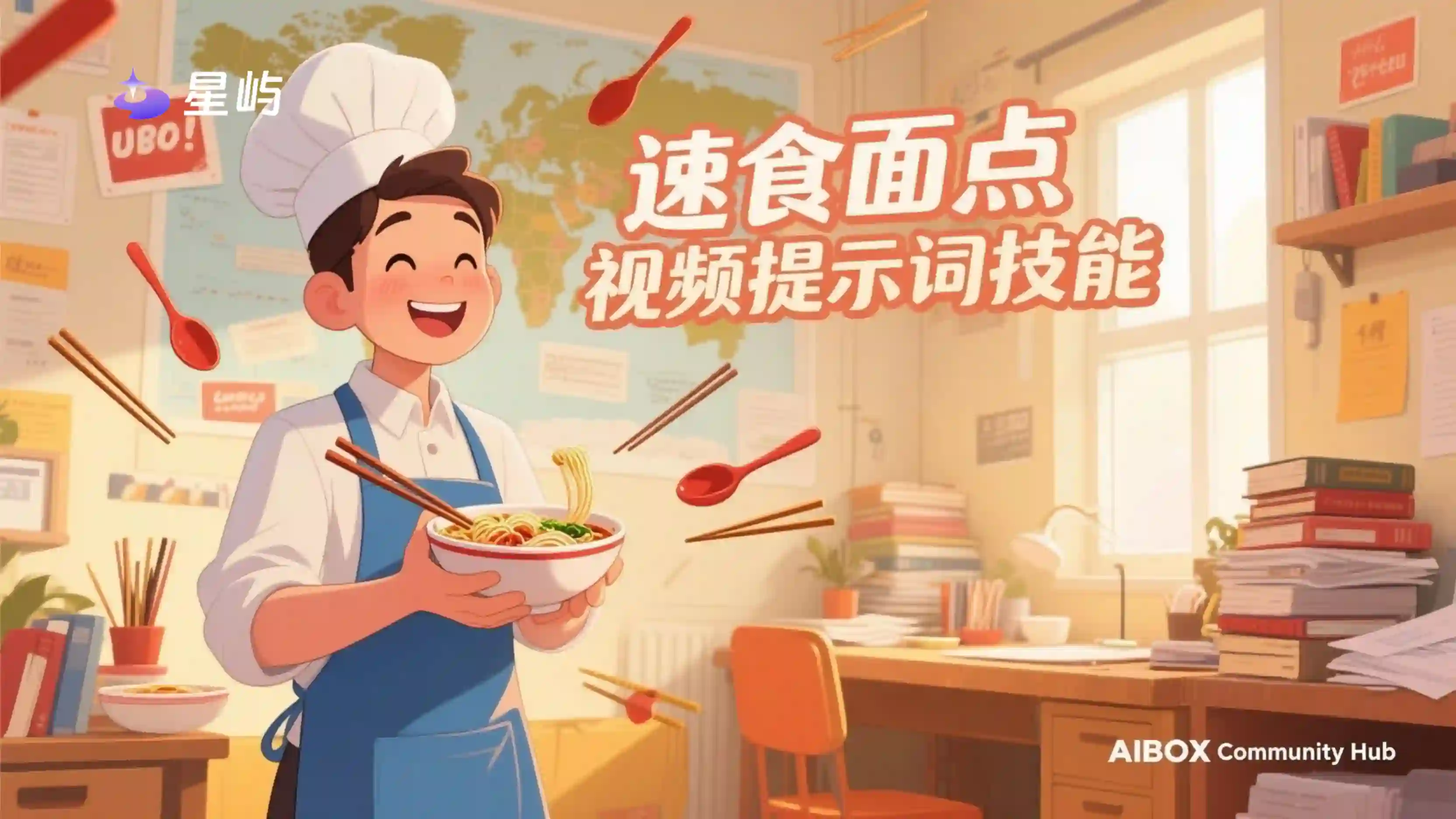 速食面点电商视频提示词技能