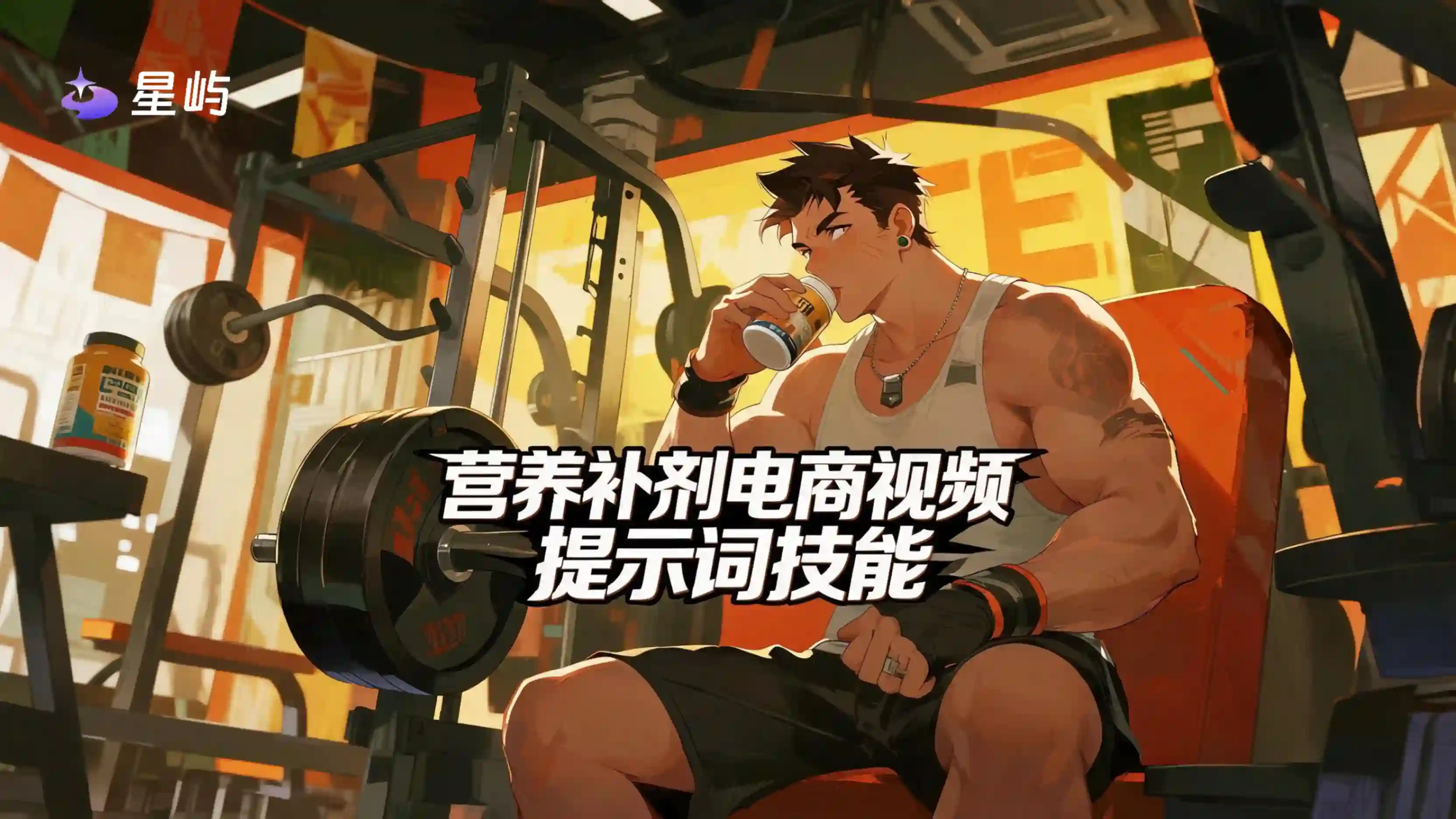 营养补剂电商视频提示词技能