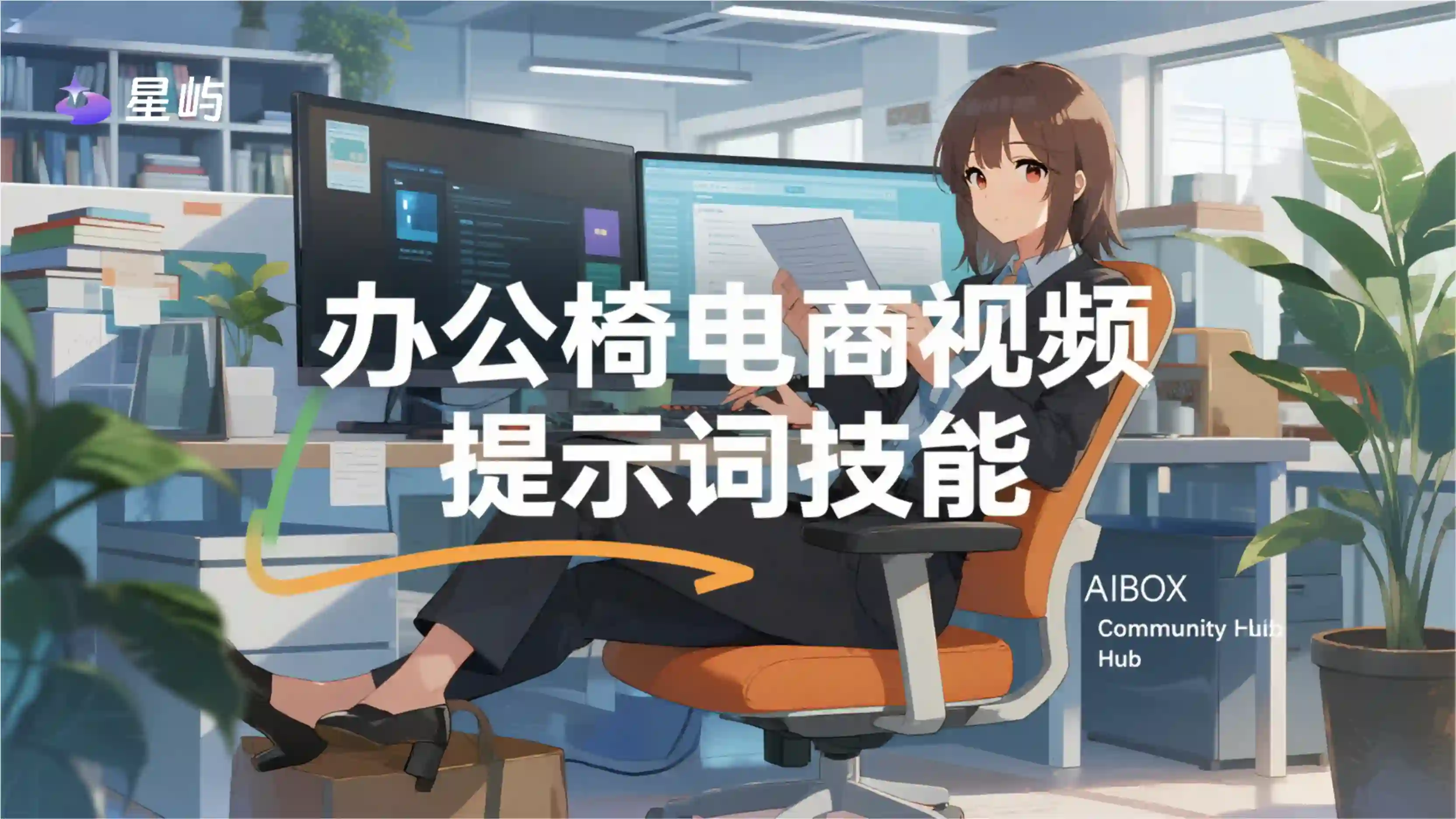 办公椅电商视频提示词技能