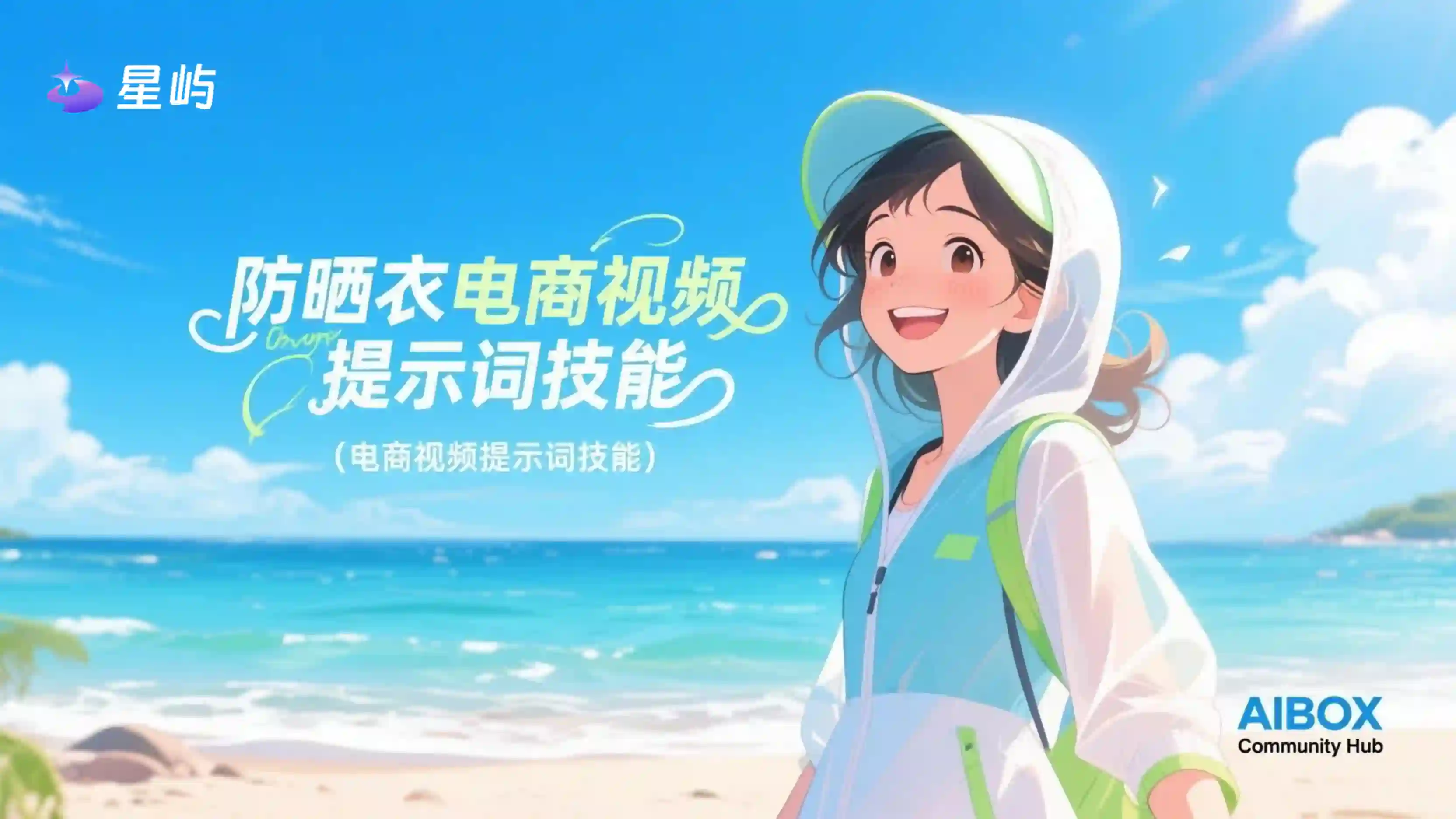 防晒衣电商视频提示词技能