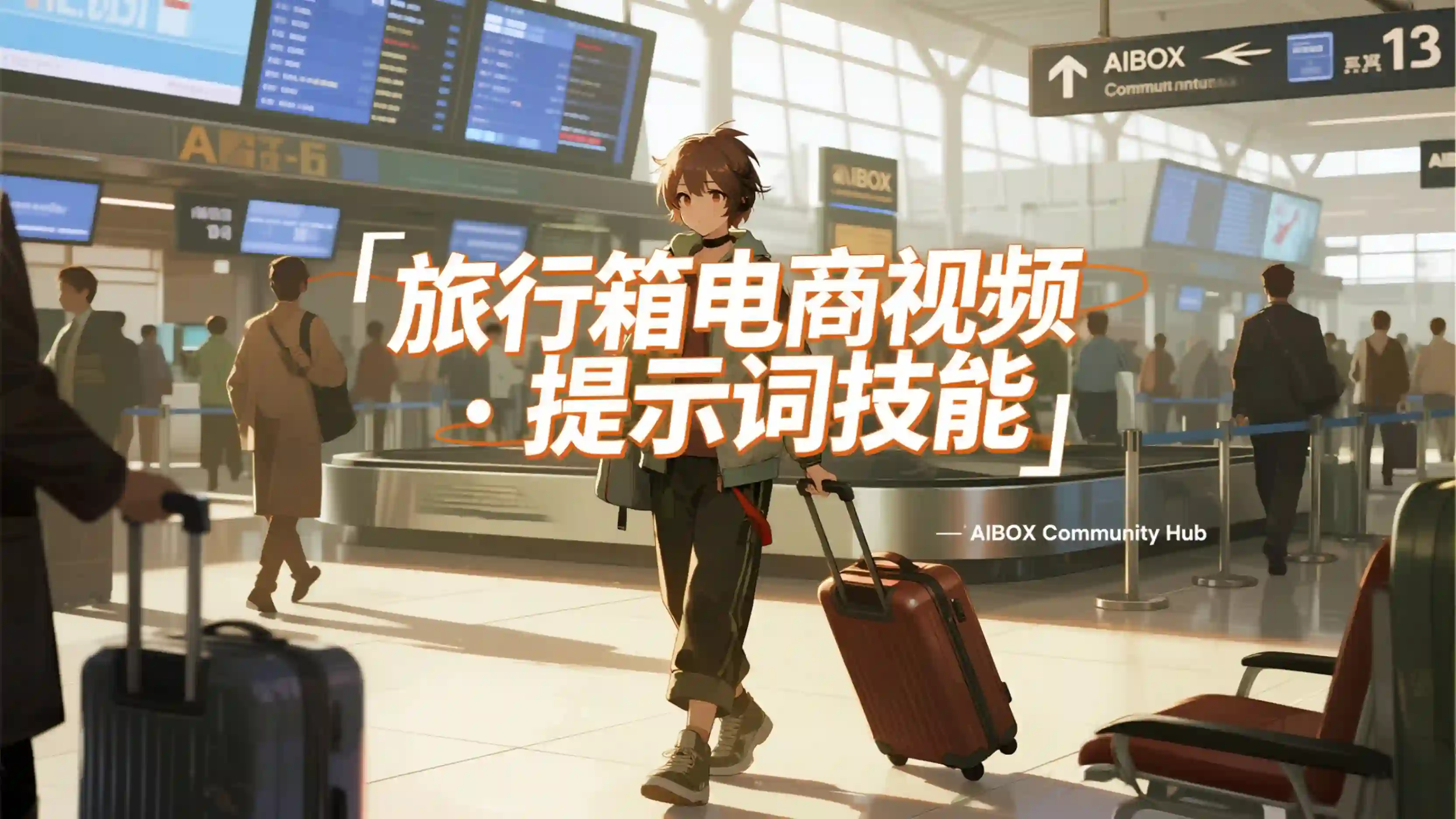 旅行箱电商视频提示词技能