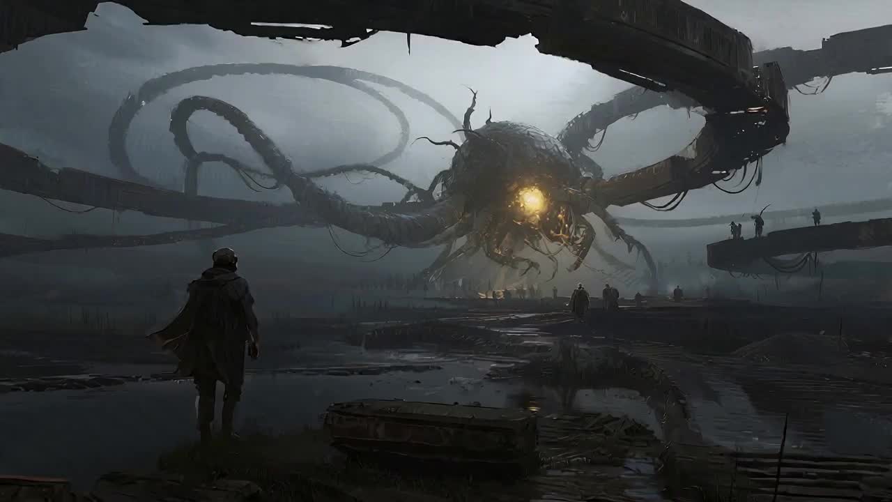 环境概念艺术作品集 模板封面